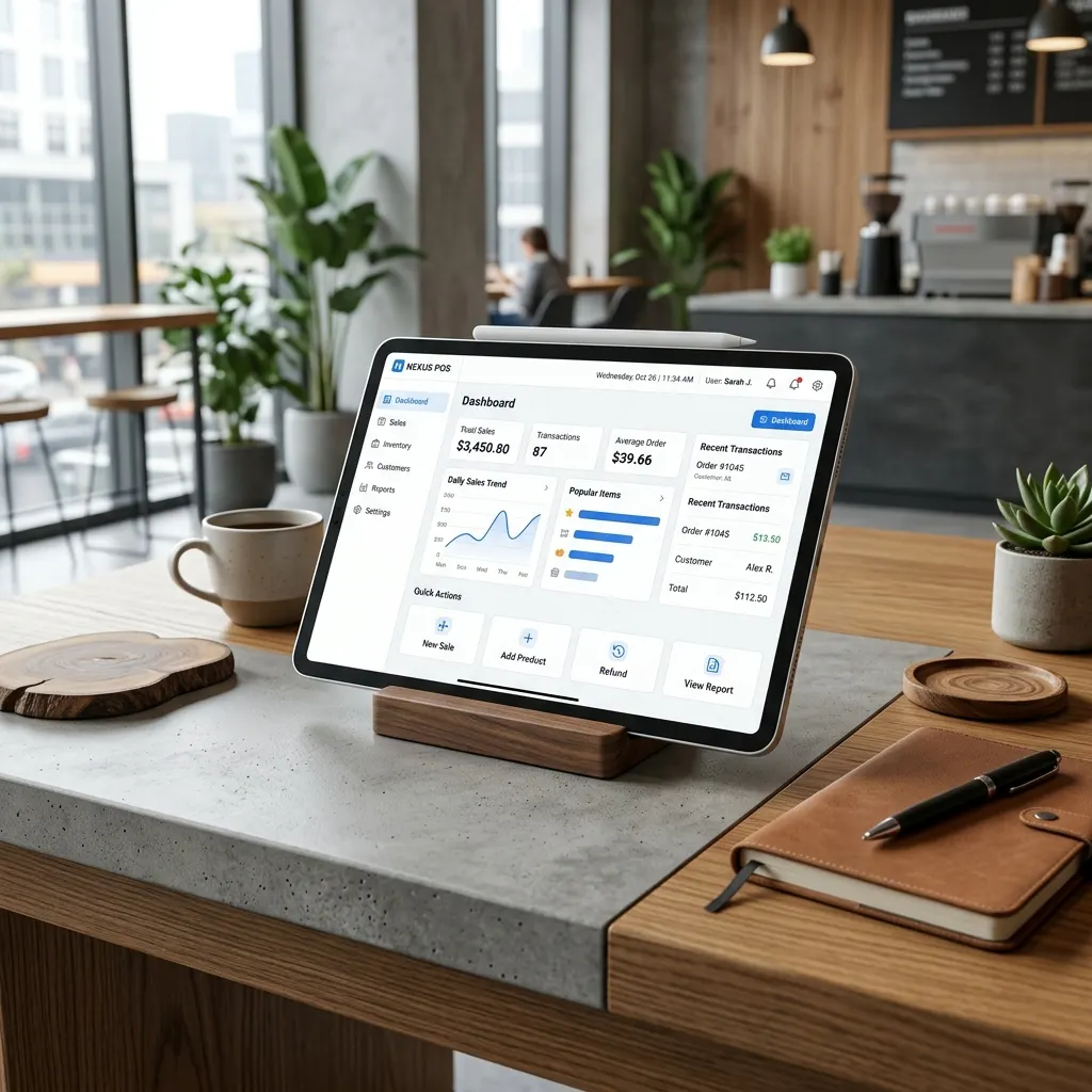 POS billing software and inventory management system portfolio